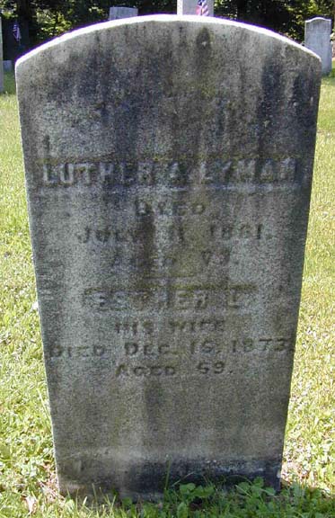 Luther and Esther Lyman