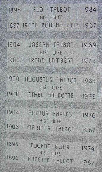 Talbot - Farley - Blair